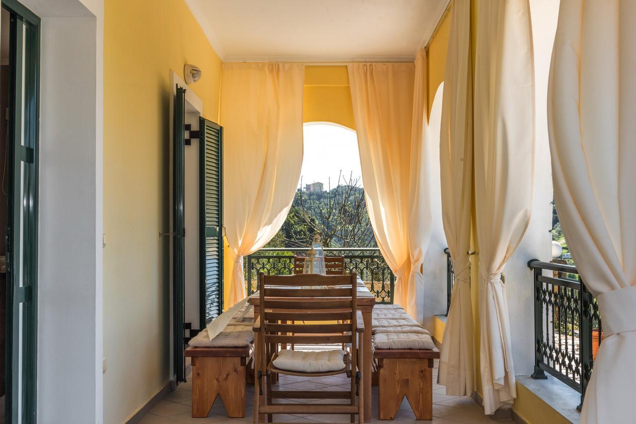 Corfu Villa Kokkini with swimming pool Kokkínion Zewnętrze zdjęcie