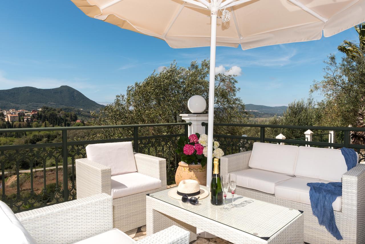 Corfu Villa Kokkini with swimming pool Kokkínion Zewnętrze zdjęcie