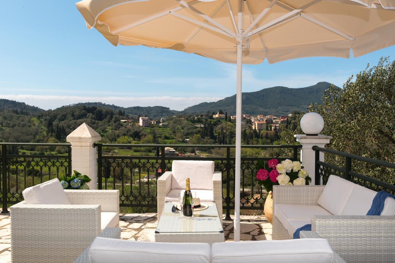 Corfu Villa Kokkini with swimming pool Kokkínion Zewnętrze zdjęcie