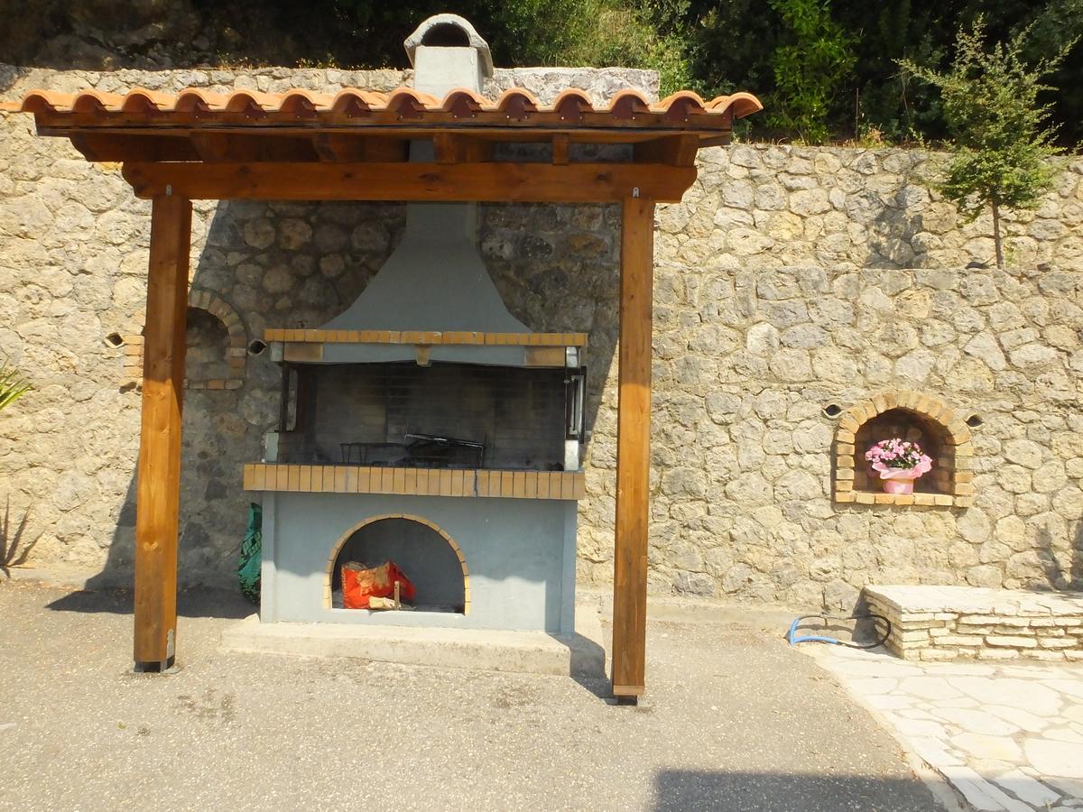 Corfu Villa Kokkini with swimming pool Kokkínion Zewnętrze zdjęcie