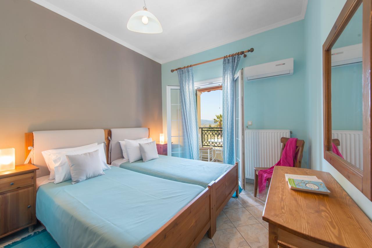 Corfu Villa Kokkini with swimming pool Kokkínion Zewnętrze zdjęcie