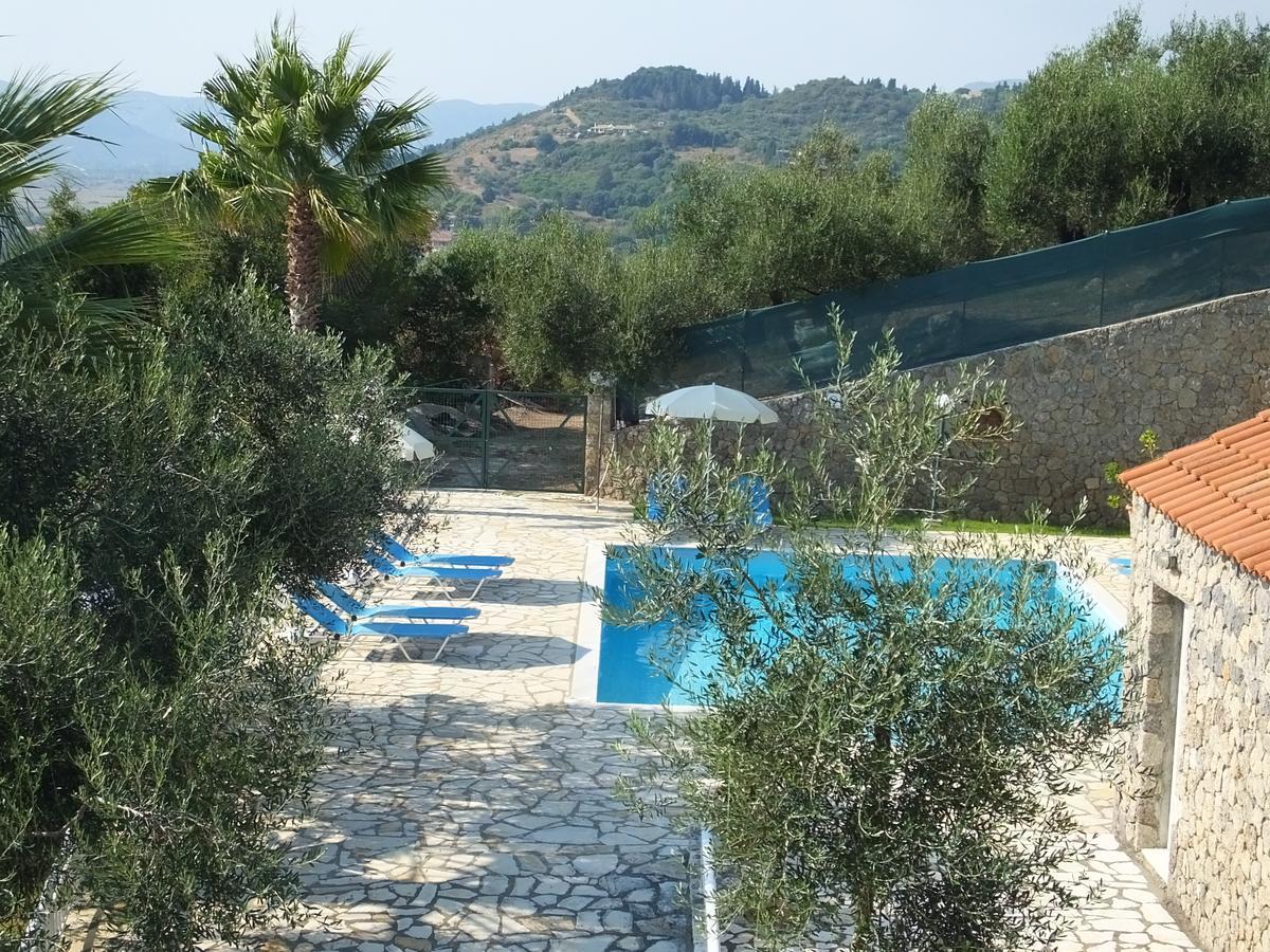 Corfu Villa Kokkini with swimming pool Kokkínion Zewnętrze zdjęcie